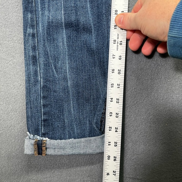 Seven7 Weekend Slim Fit Jeans Womens 6 Blue Stretch Denim Cute Comfy 1376 - Picture 6 of 10